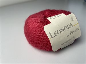 Leonoara by permin silke / uld - i smuk hindbær